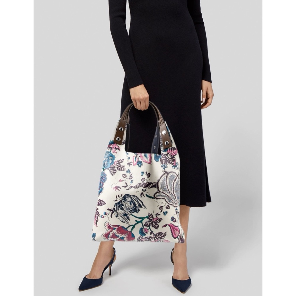 Tory Burch Rory Tote In Happy Times Print - Picture 2 of 4